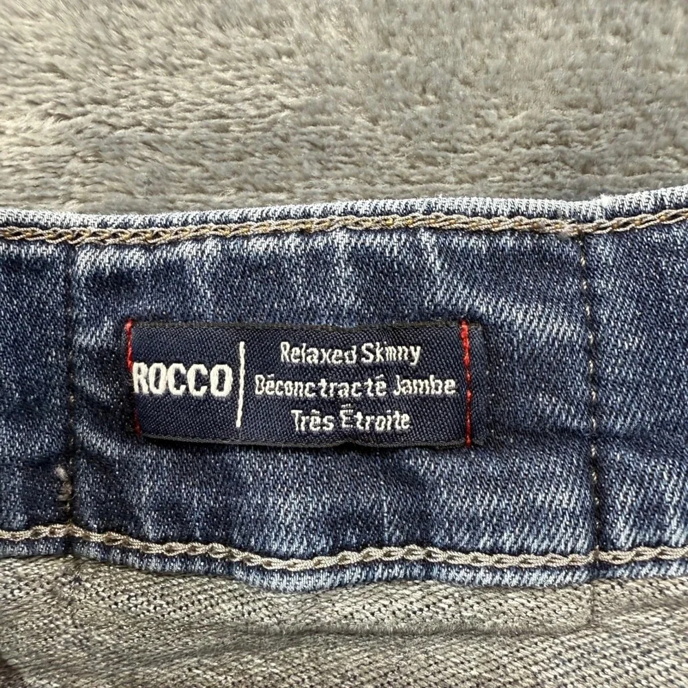 True‎ Religion Rocco Relaxed Skinny Jeans Mens 30 Blue Denim Pants Stretch